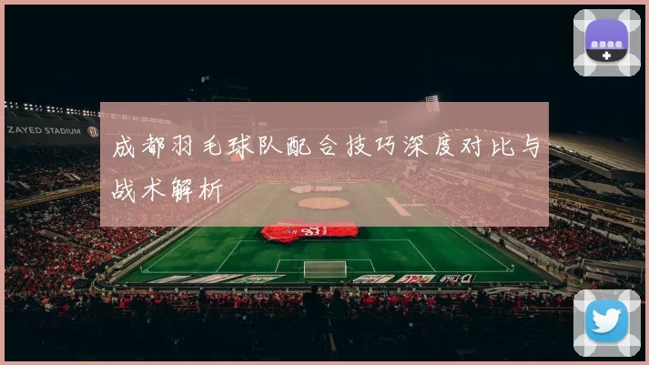 成都羽毛球队配合技巧深度对比与战术解析