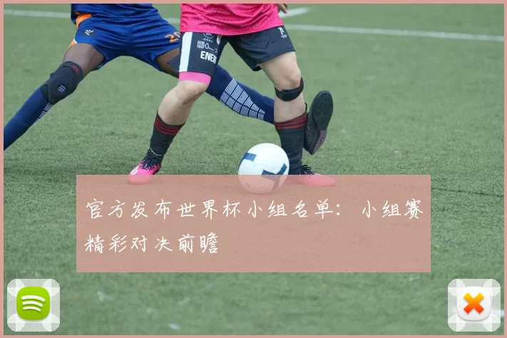 官方发布世界杯小组名单:小组赛精彩对决前瞻